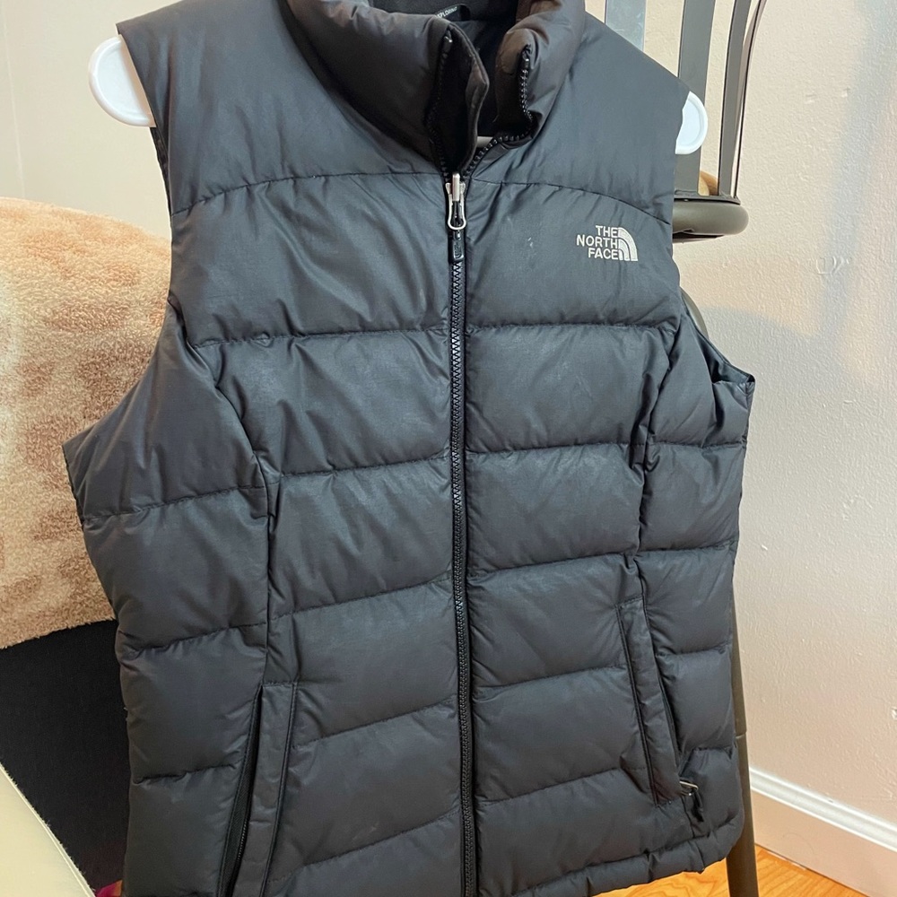 Black North Face Vest